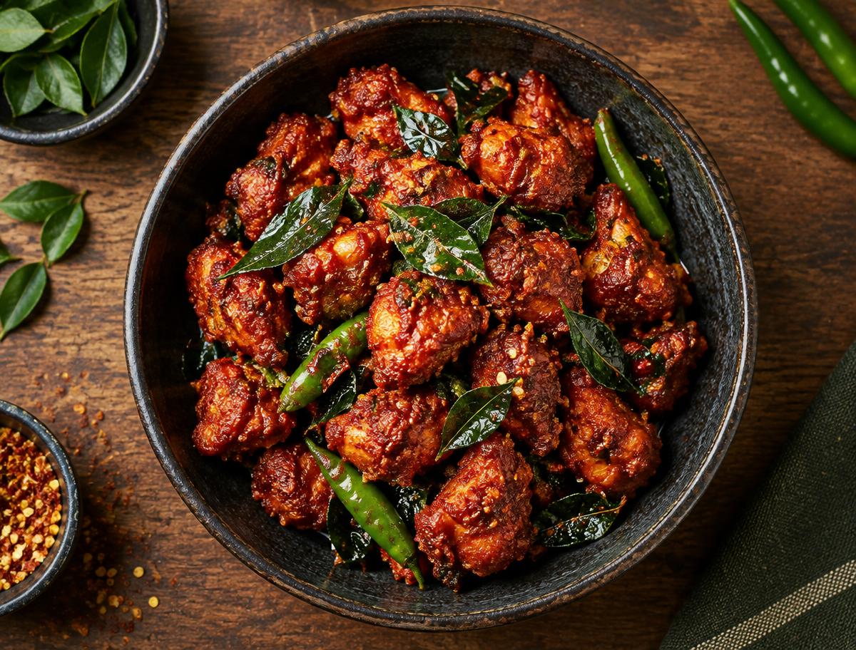 Fire Cracker Chicken 65